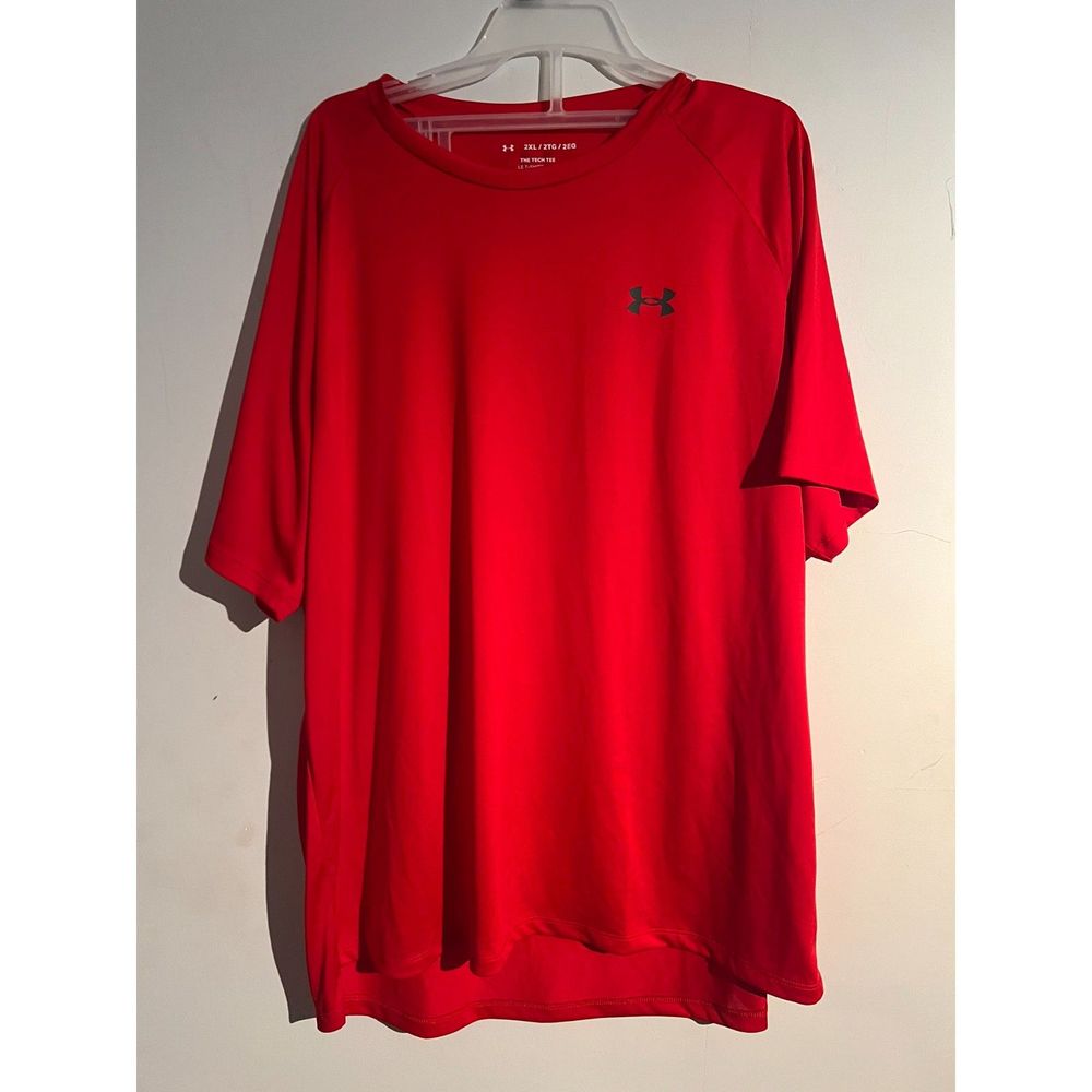 Under Armour The Tech Tee Red Mens 2X Workout Top